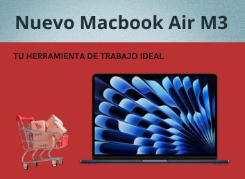 Nuevo Macbook Air M3: Tu herramienta de trabajo ideal